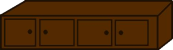 Mahogany cabinet
