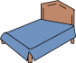 Mahogany bed