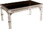 A beautiful bamboo 3d table