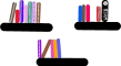 A bookcase for magic books