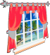 Window overlooking the Beach for the side