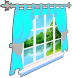 Window overlooking the Enchanted Trees