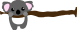Koala to put on cabinets or walls