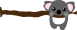 Koala to put on cabinets or walls