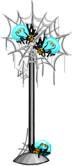 Light up the whole house. The spider at the base is most useful for finding objects that have been lost on the ground.
