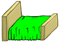 Cheap, but not very resistant to woodworms