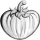 A snow white cute pumpkin